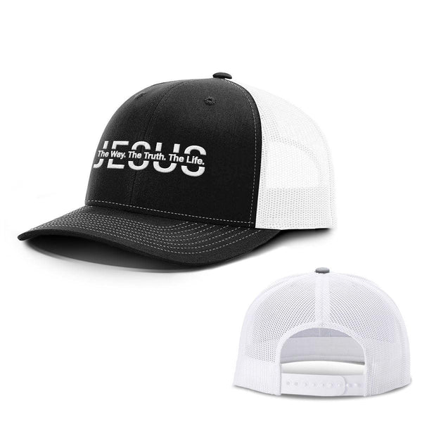 Jesus The Way The Truth The Life Hats