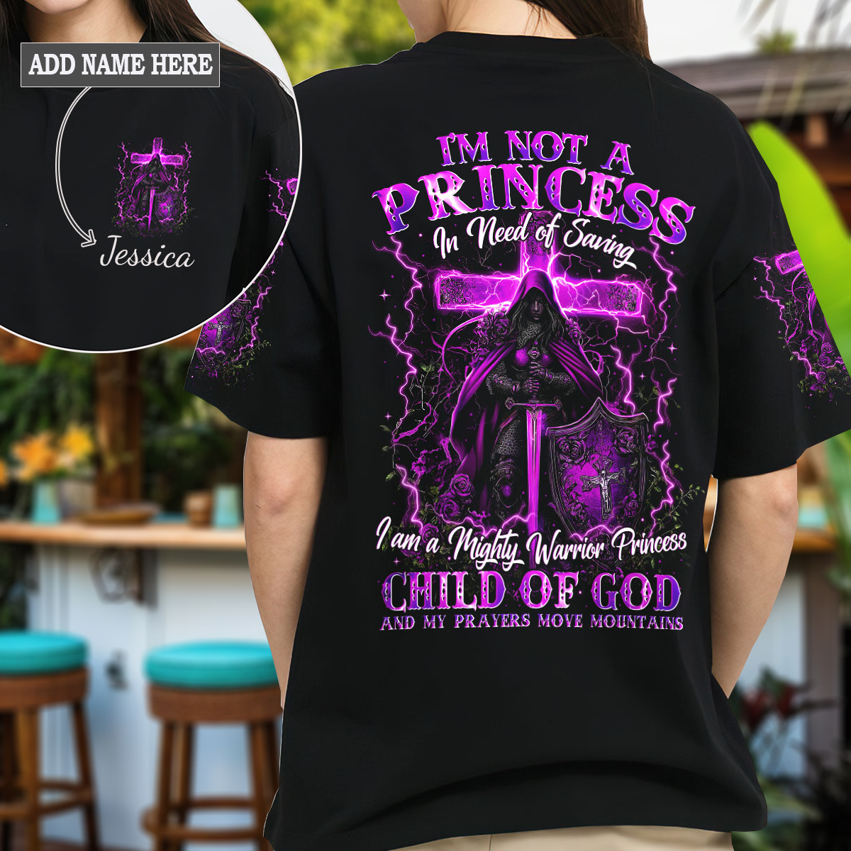 I Am A Mighty Warrior Princess T-Shirt