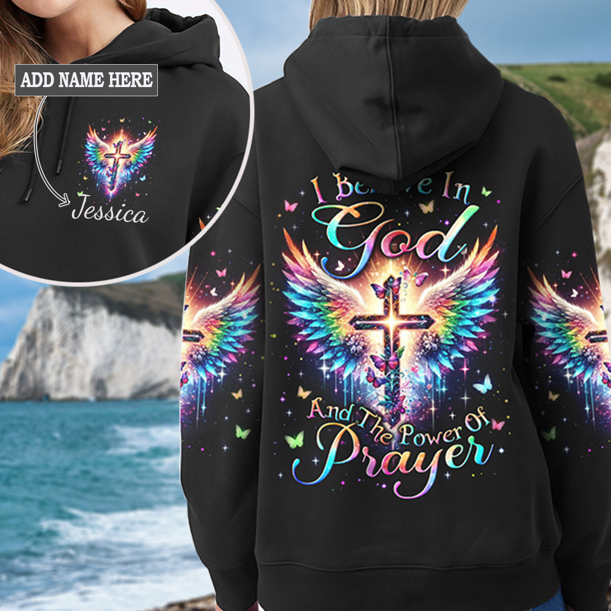I Believe In God Hoodie 5