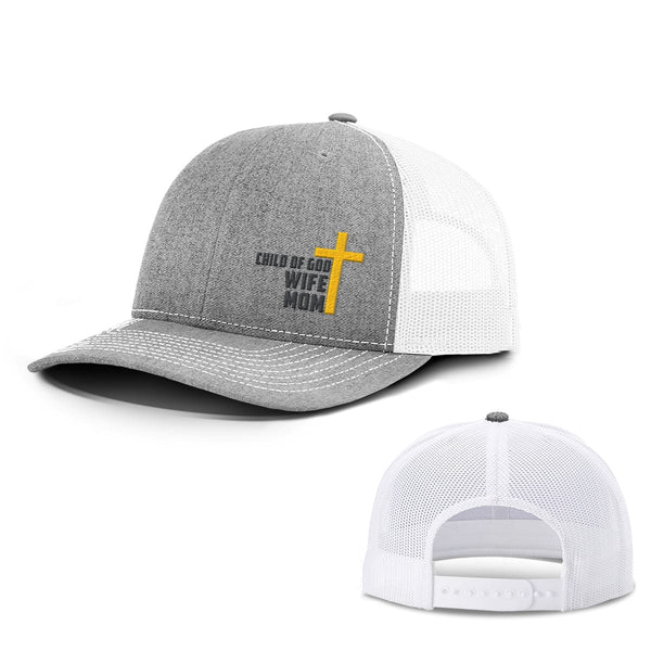 Child Of God, Wife, Mom Hats