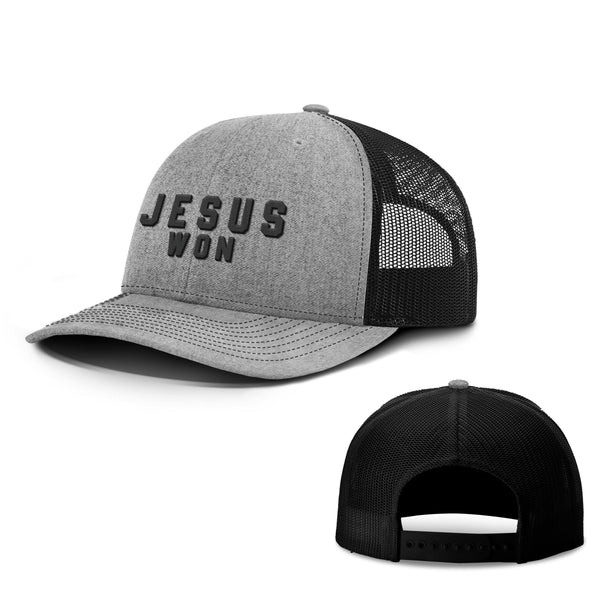 JESUS WON Hats