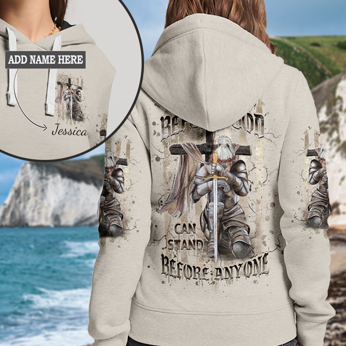 She Who Kneels Before God Hoodie 2