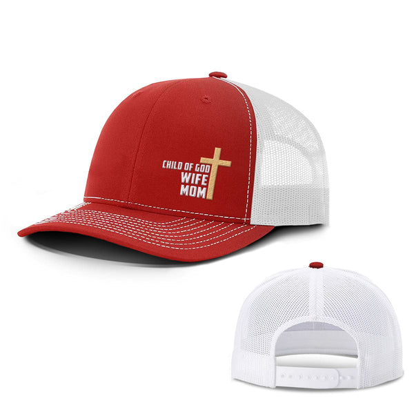 Child Of God, Wife, Mom Hats