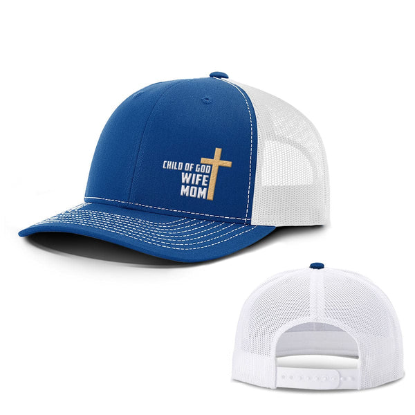 Child Of God, Wife, Mom Hats