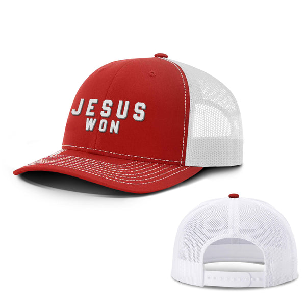 JESUS WON Hats