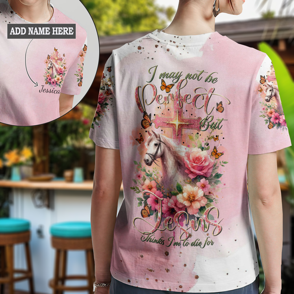 I May Not Be Perfect Horse T-Shirt