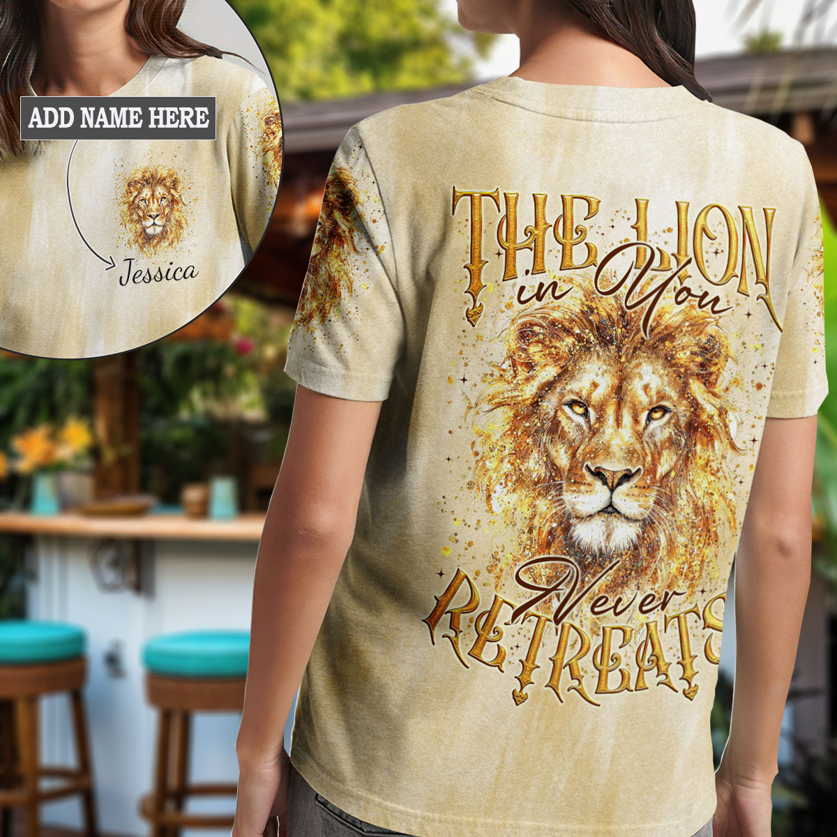 The Lion In You Never Retreats T-Shirt