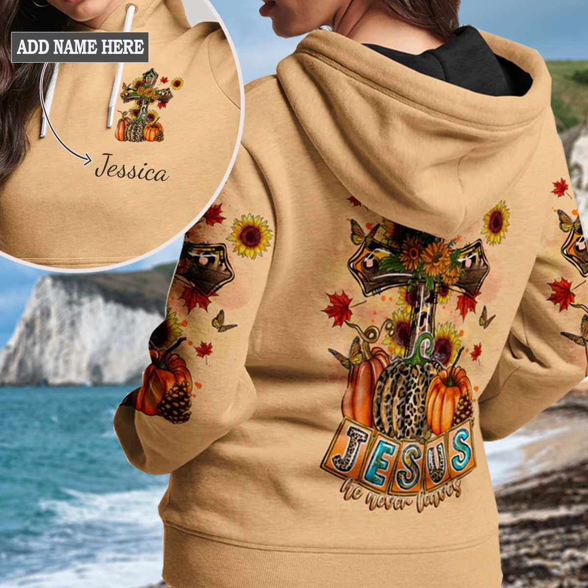 Fall For Jesus Autumn Hoodie