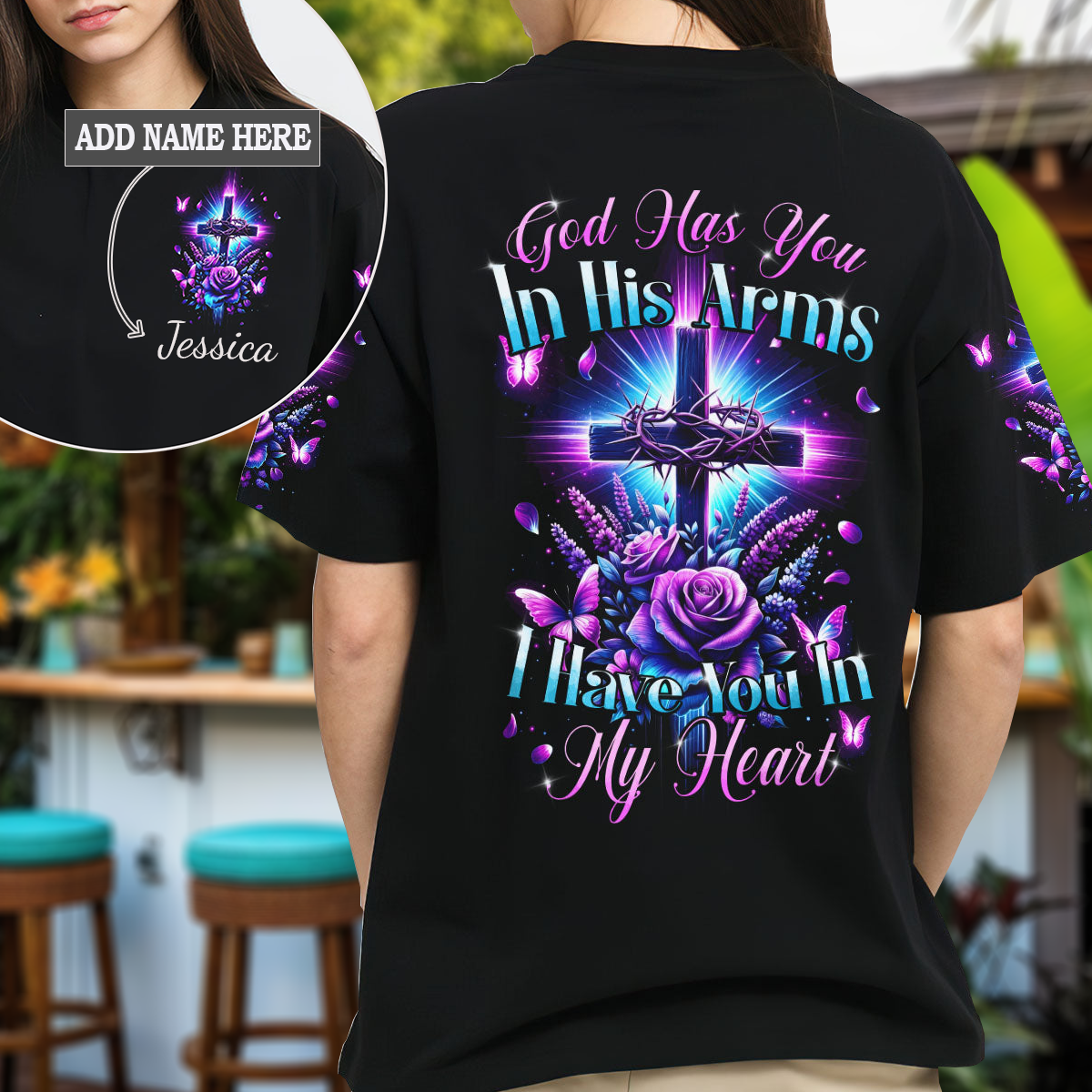 God Has You In His Arms T-Shirt