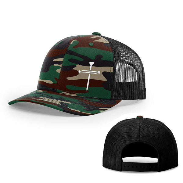 Nail Cross Lower Left Hats