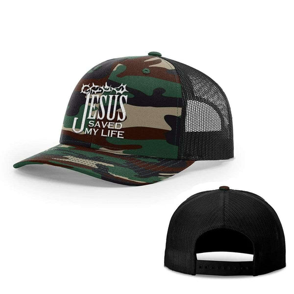 Jesus Saved My Life Hats