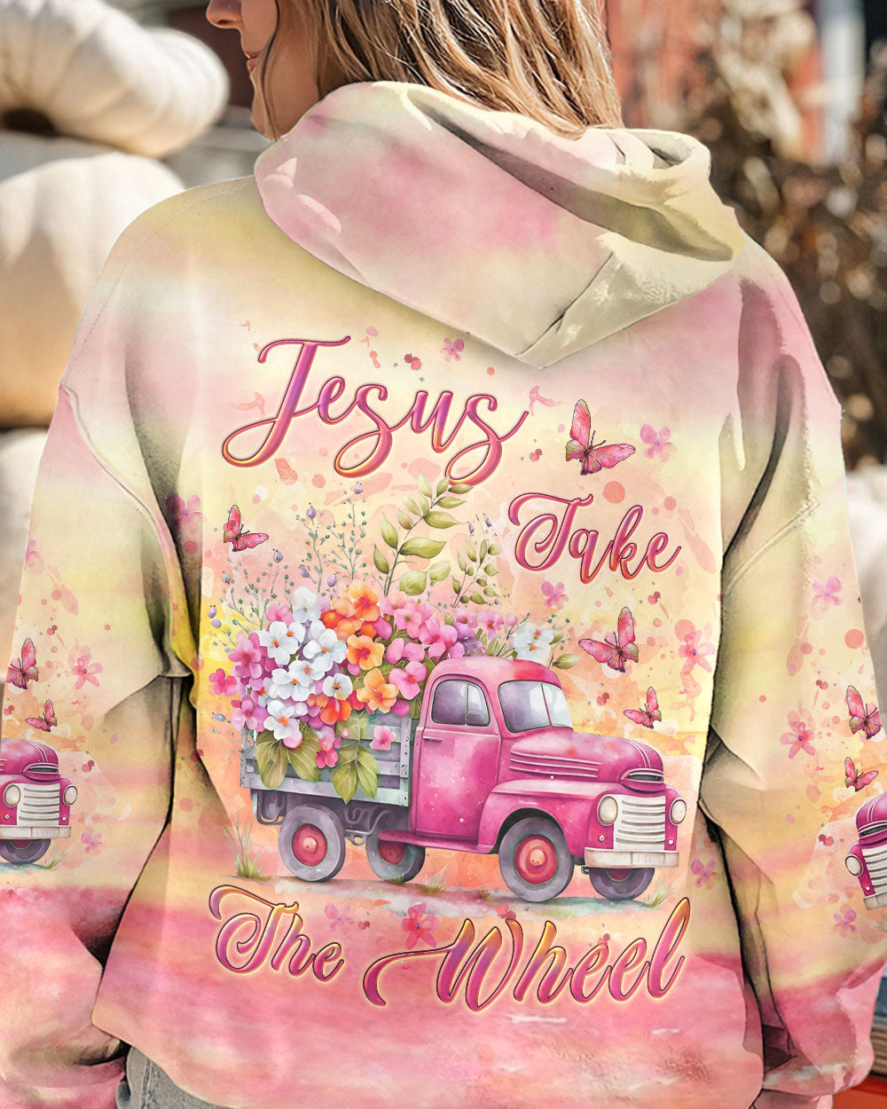 Jesus Take The Wheel Hoodie 10