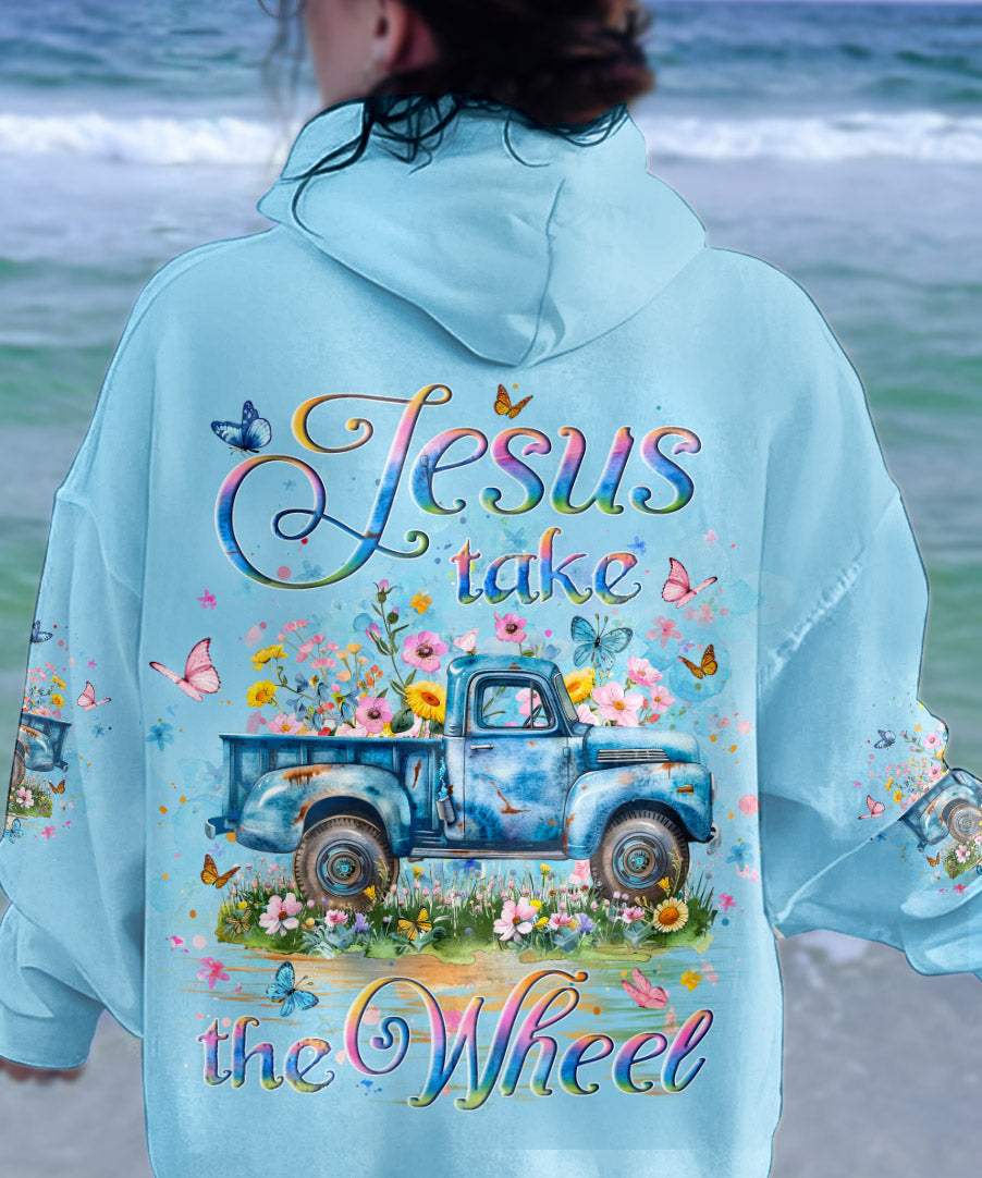 Jesus Take The Wheel Hoodie 8
