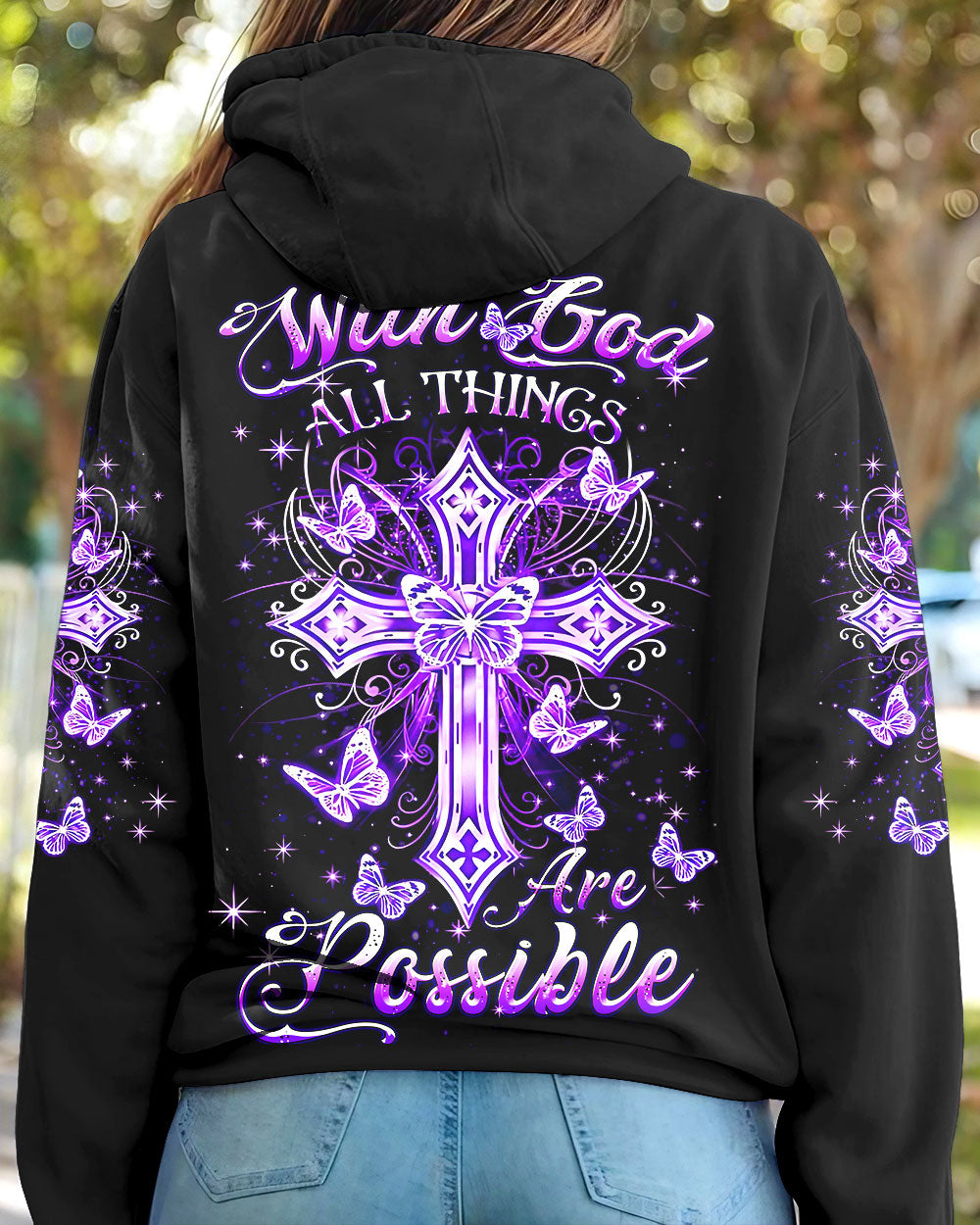 With God All Things Are Possible Hoodie 3