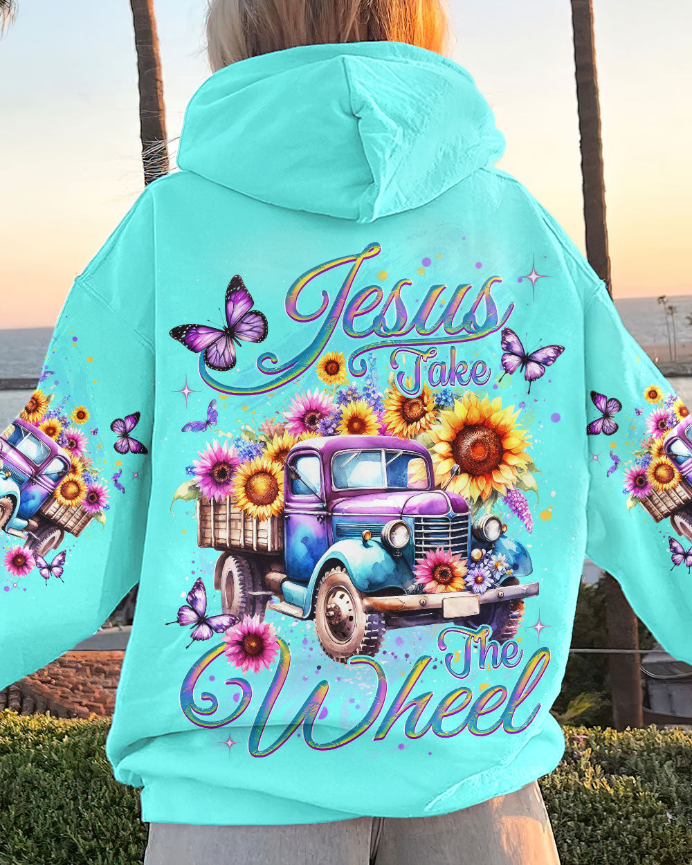 Jesus Take The Wheel Hoodie 5
