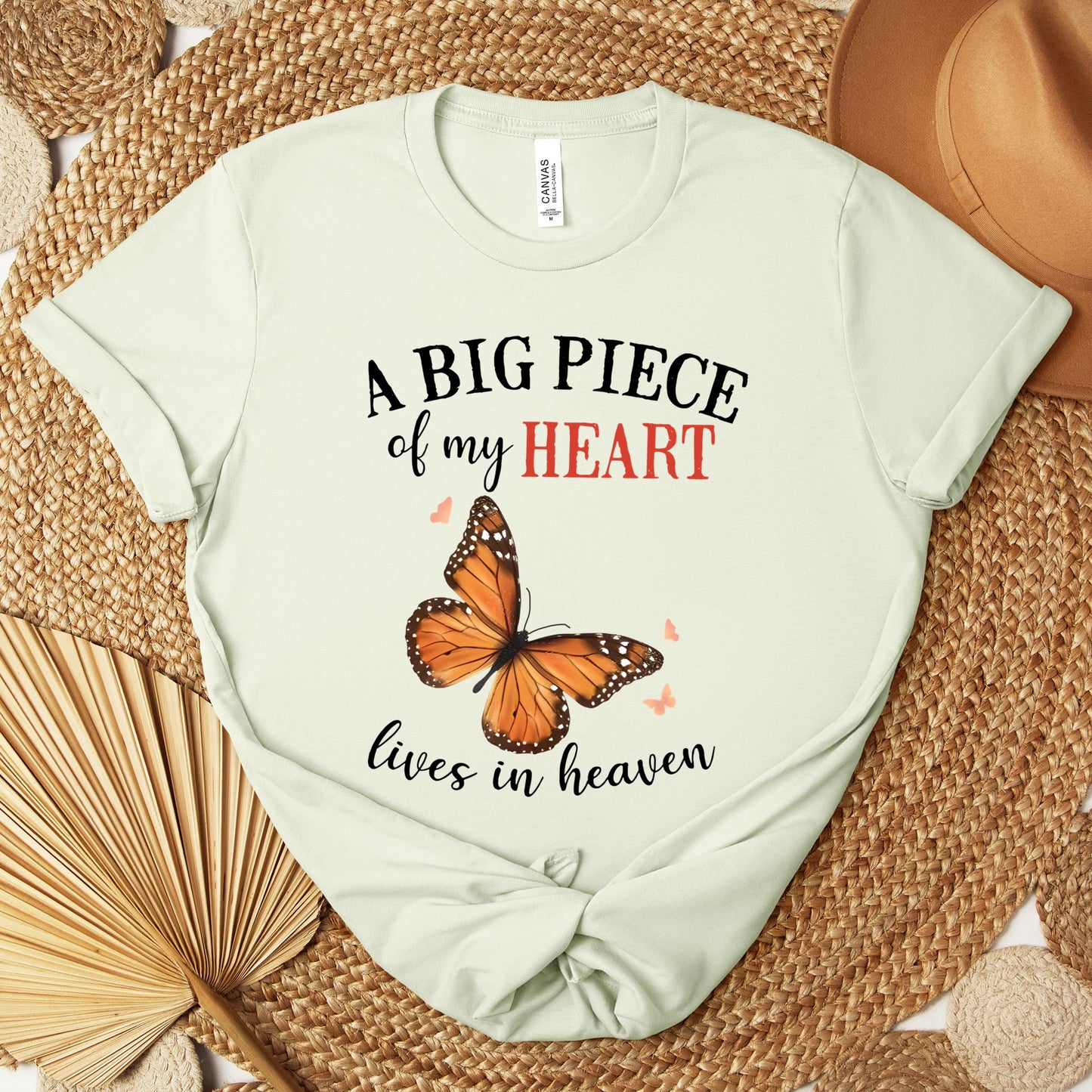 A Big Piece Of My Heart Lives In Heaven 01 Premium T-shirt