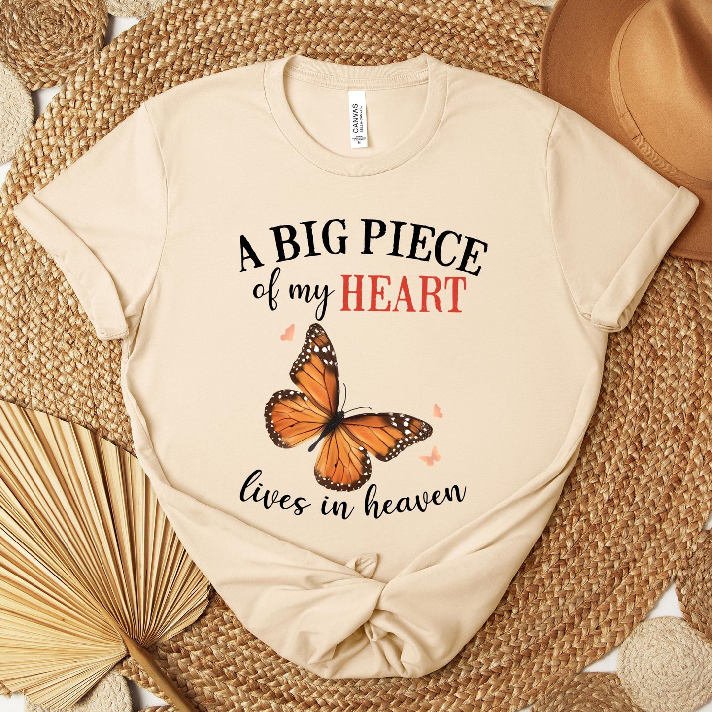 A Big Piece Of My Heart Lives In Heaven 01 Premium T-shirt
