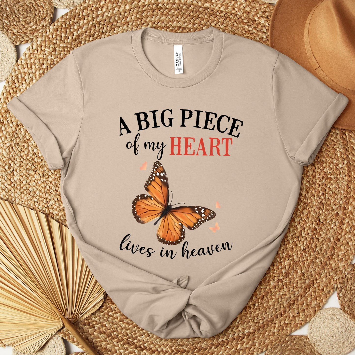 A Big Piece Of My Heart Lives In Heaven 01 Premium T-shirt