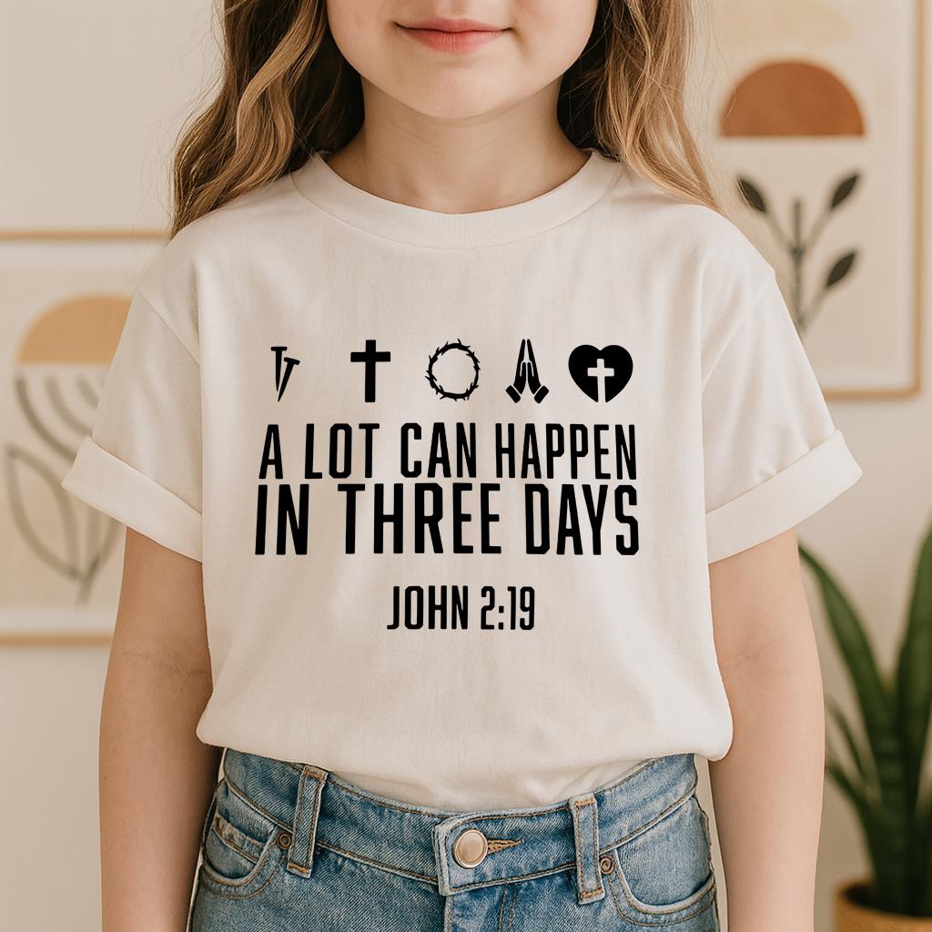 A Lot Can Happen In Three Days John 2.19
