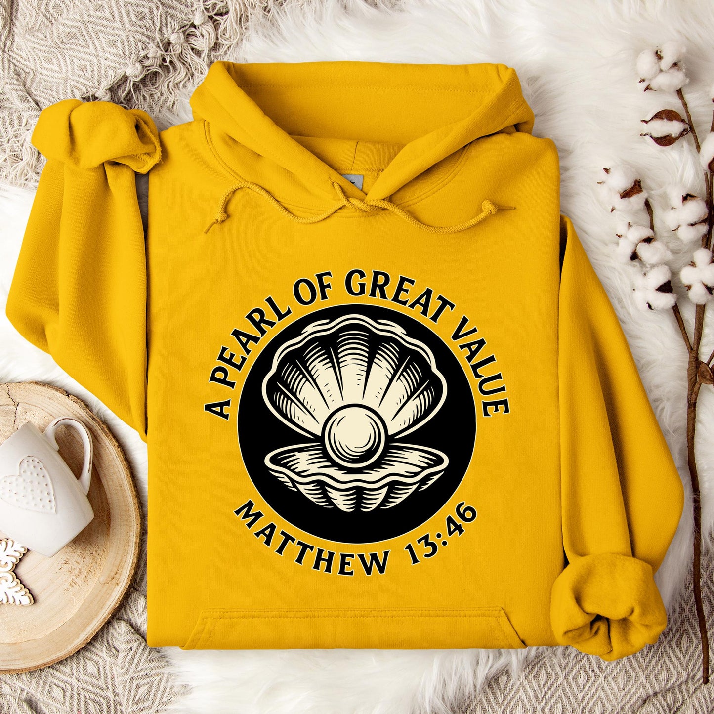 A Pearl Of Great Value Matthew 13.46 Hoodie