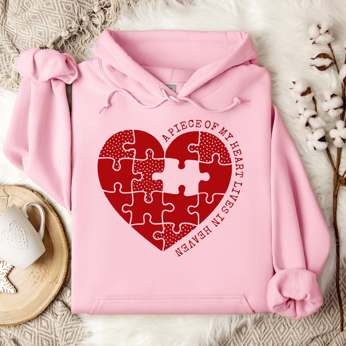 A Piece Of My Heart Lives In Heaven 02 Hoodie