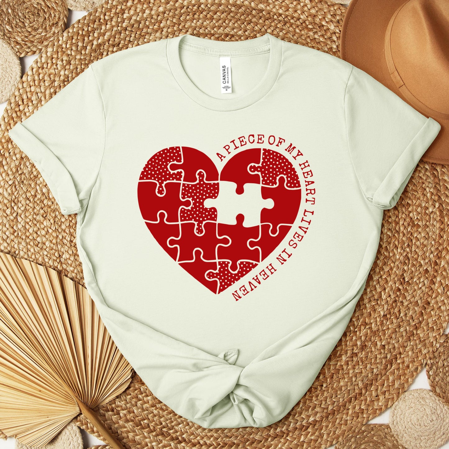 A Piece Of My Heart Lives In Heaven 02 Premium T-shirt