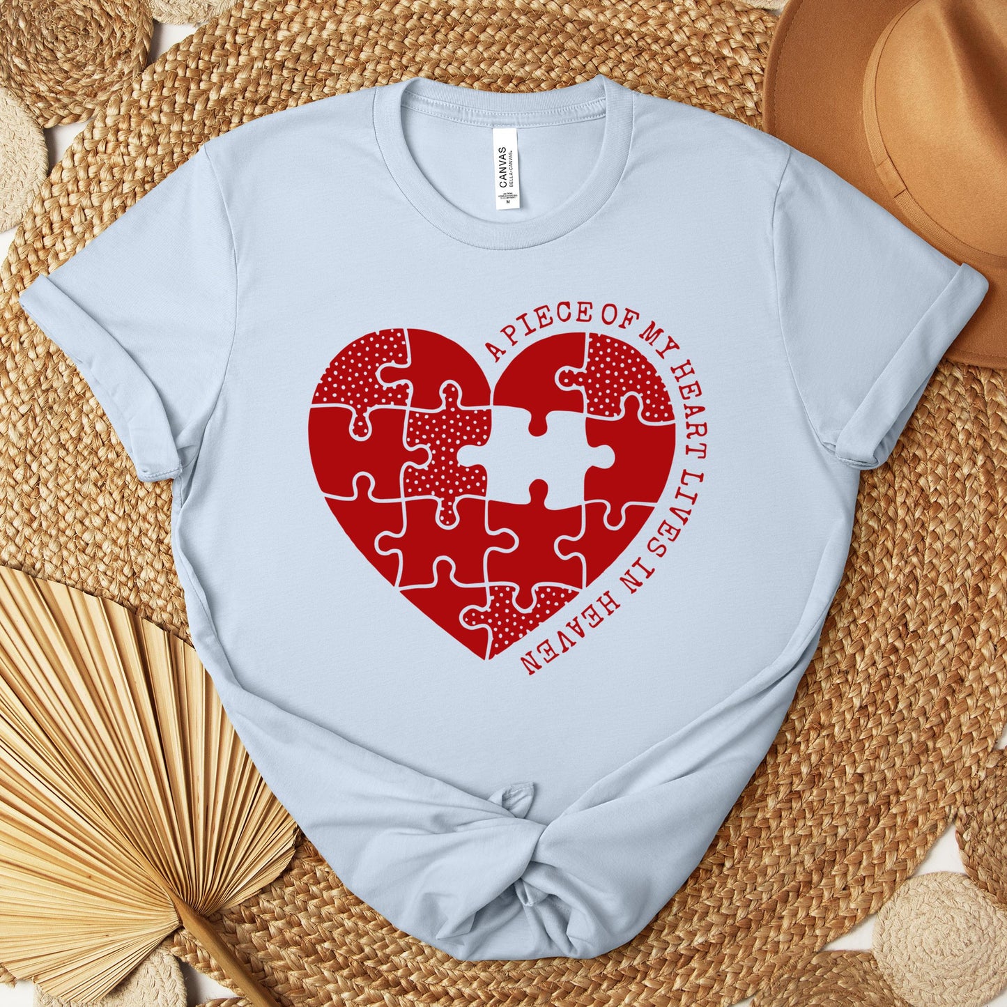 A Piece Of My Heart Lives In Heaven 02 Premium T-shirt