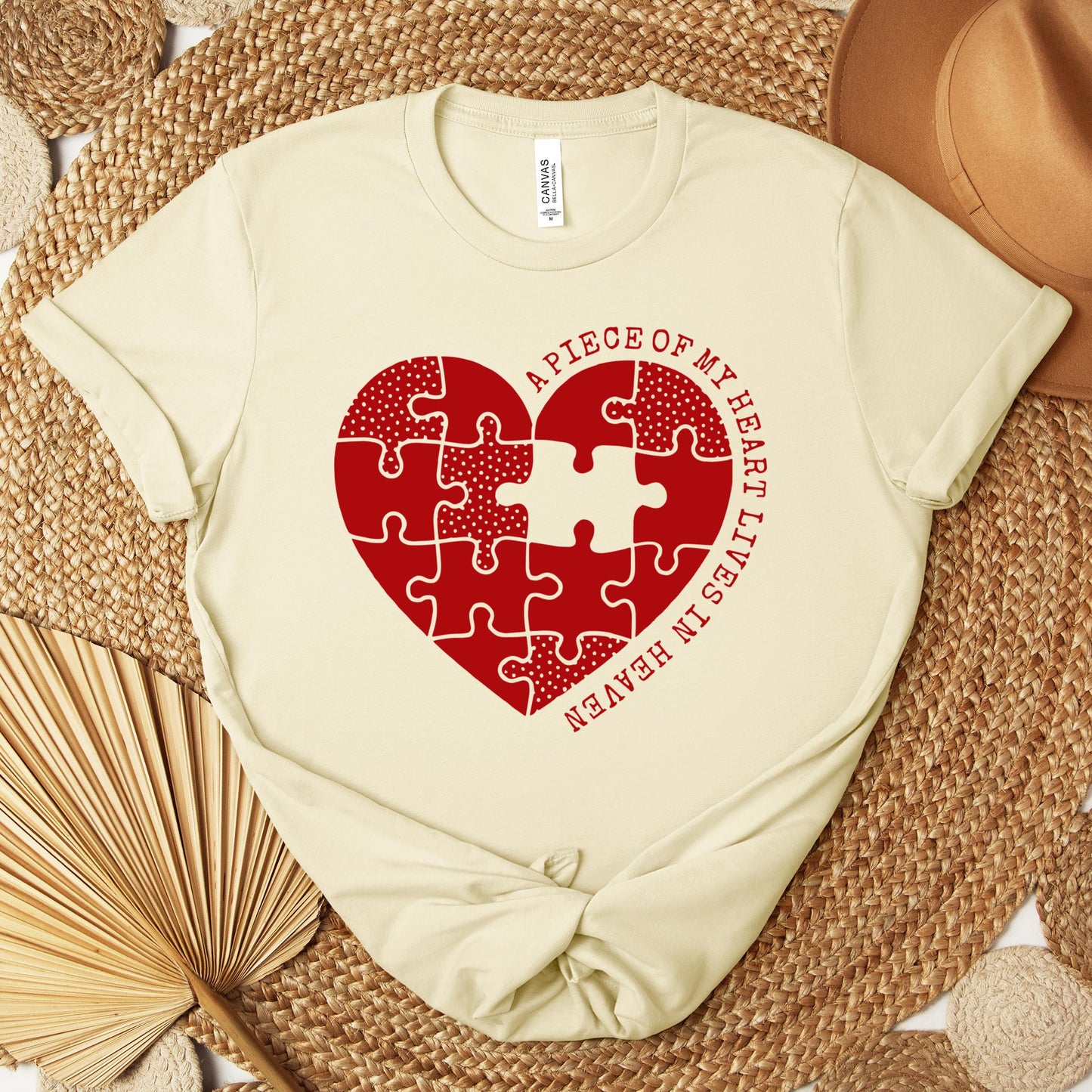A Piece Of My Heart Lives In Heaven 02 Premium T-shirt