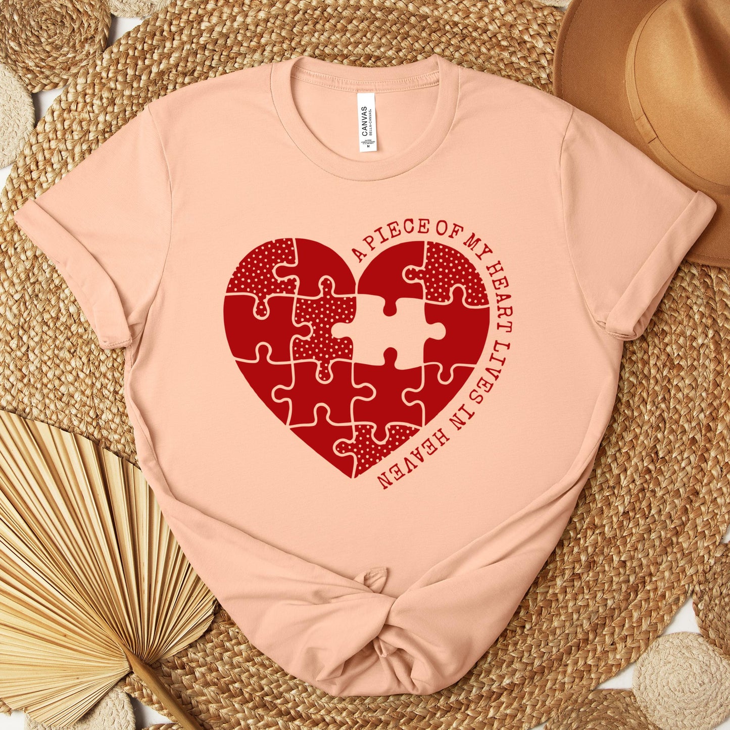 A Piece Of My Heart Lives In Heaven 02 Premium T-shirt