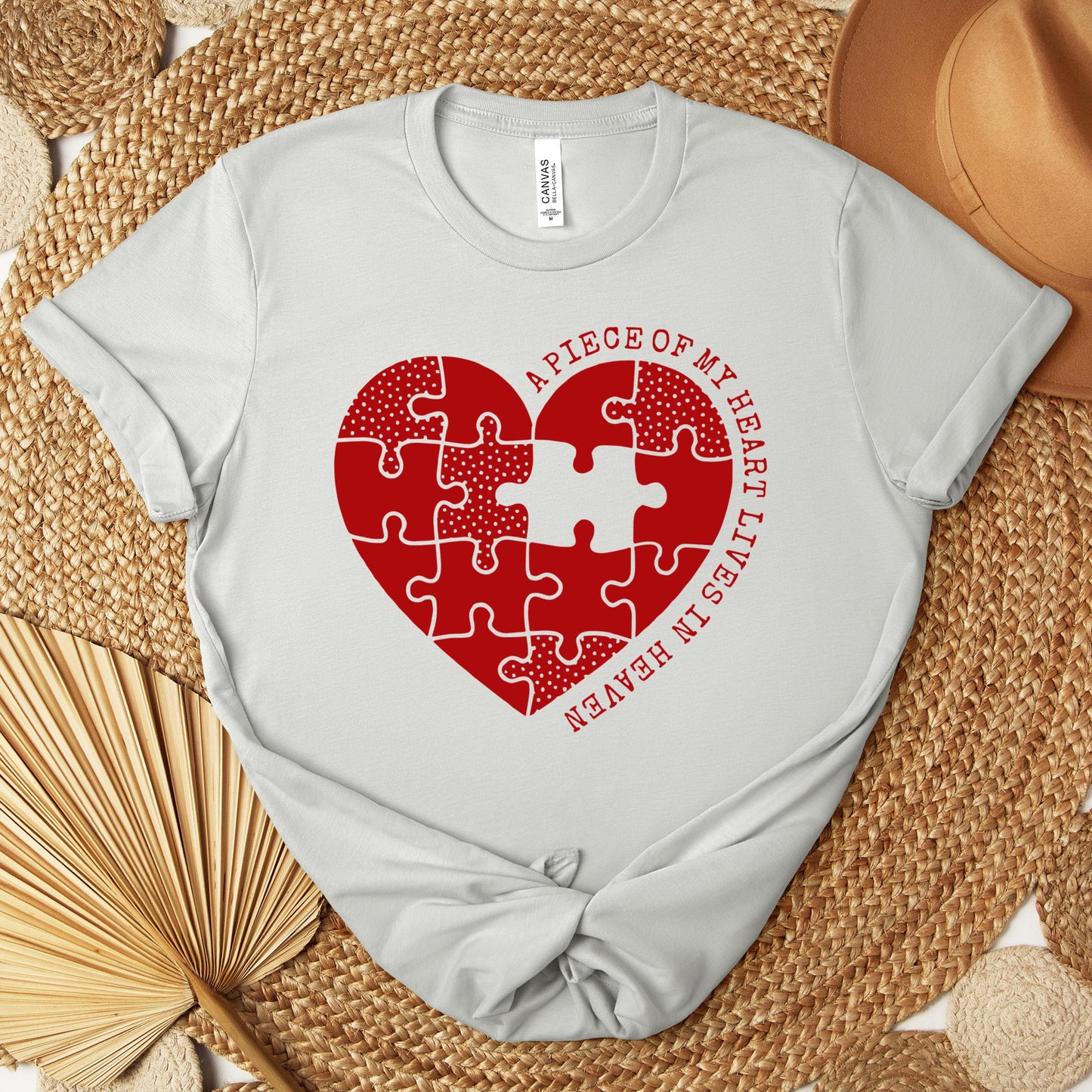 A Piece Of My Heart Lives In Heaven 02 Premium T-shirt