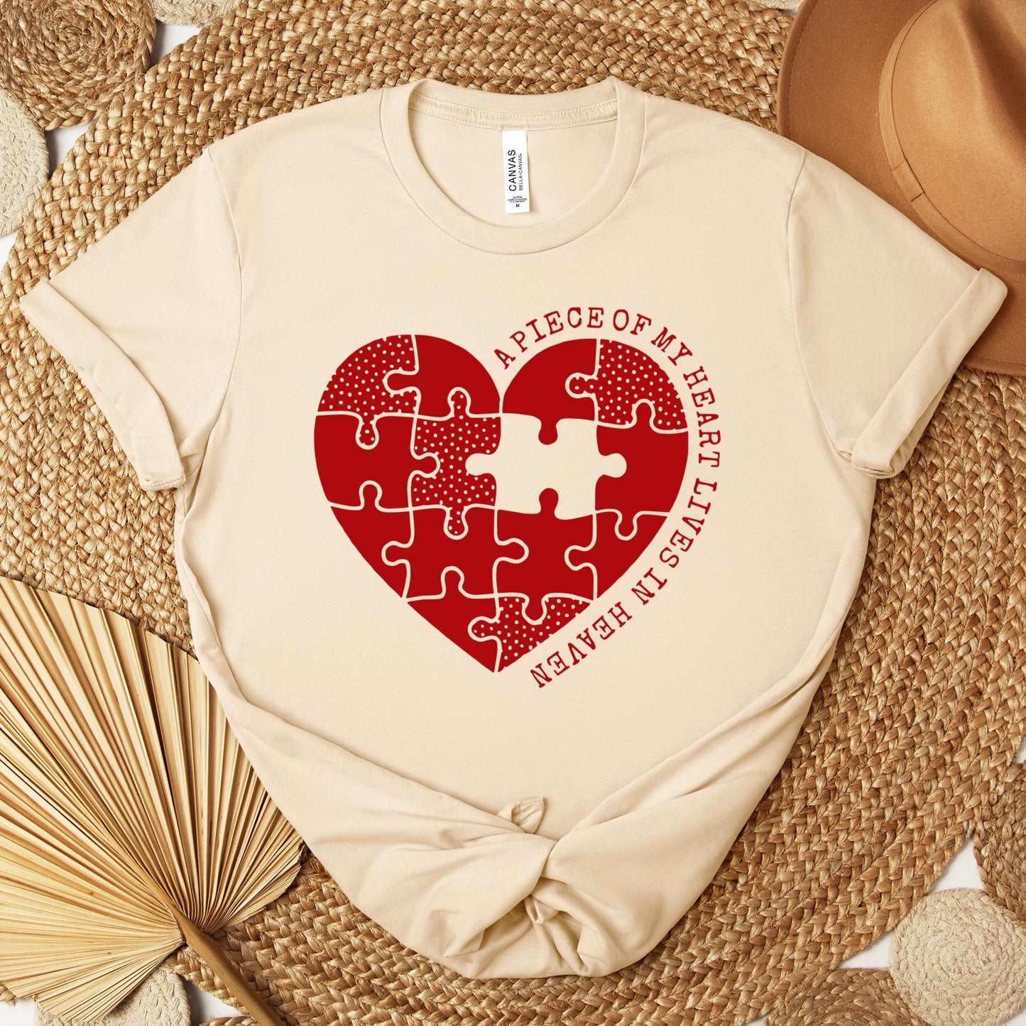 A Piece Of My Heart Lives In Heaven 02 Premium T-shirt