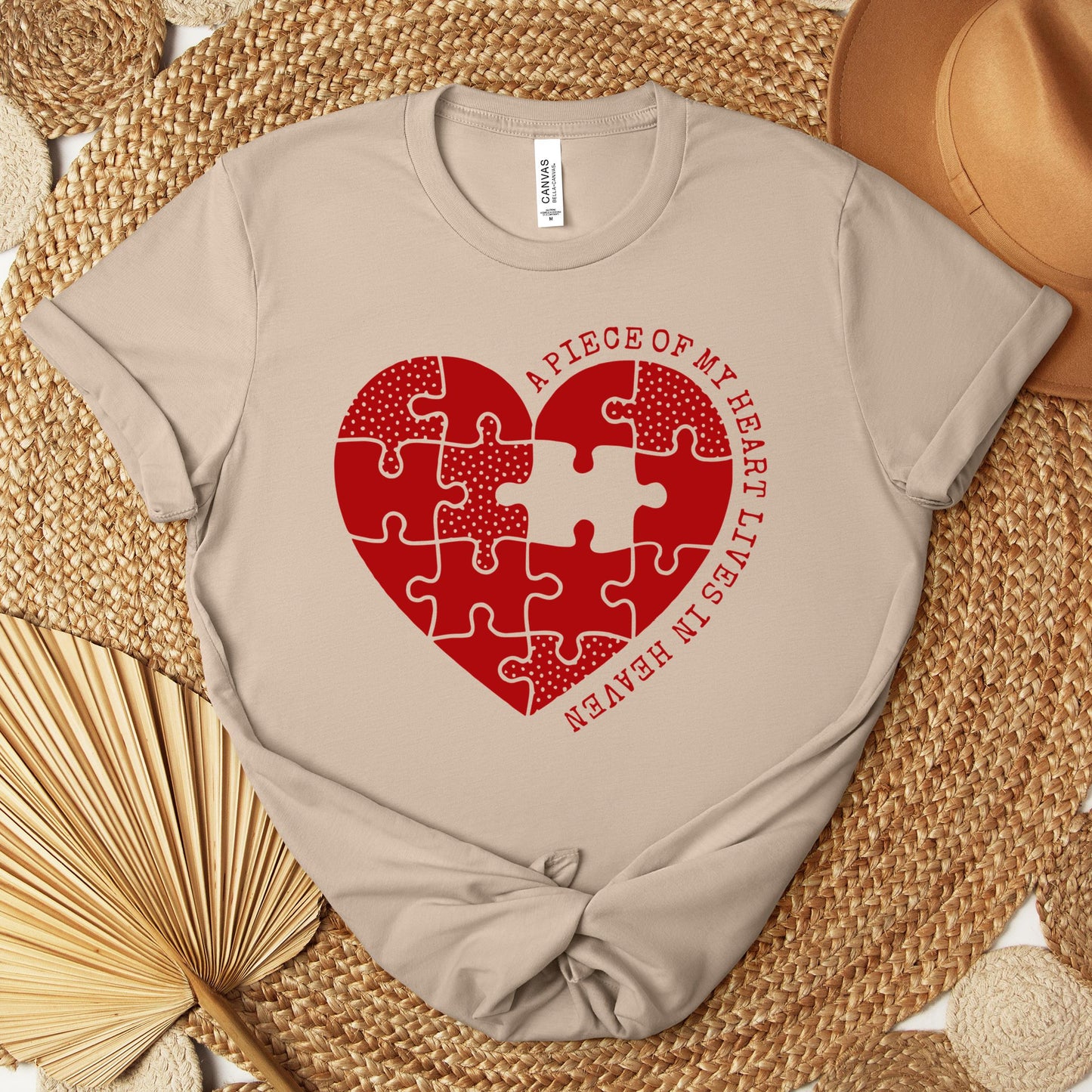 A Piece Of My Heart Lives In Heaven 02 Premium T-shirt