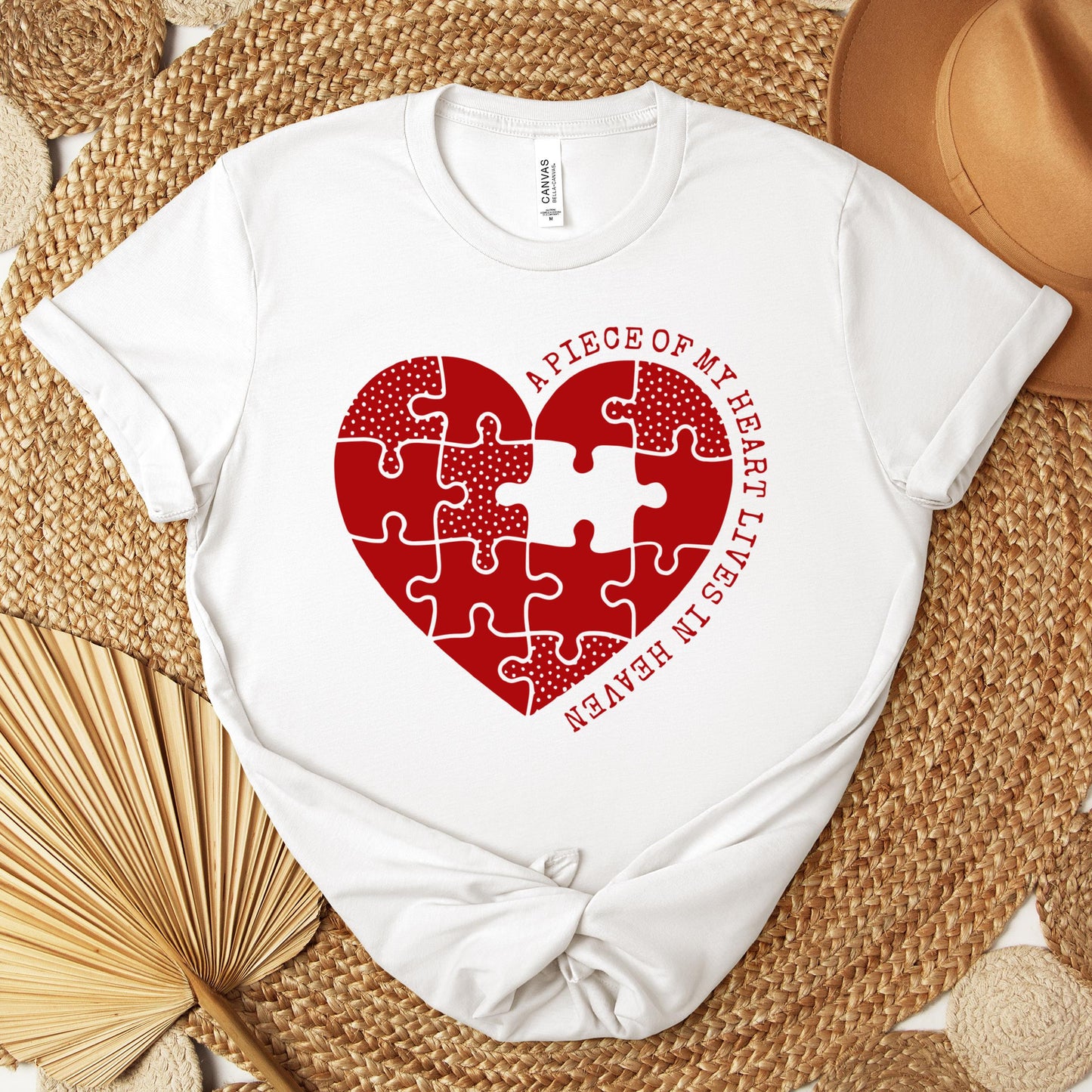 A Piece Of My Heart Lives In Heaven 02 Premium T-shirt