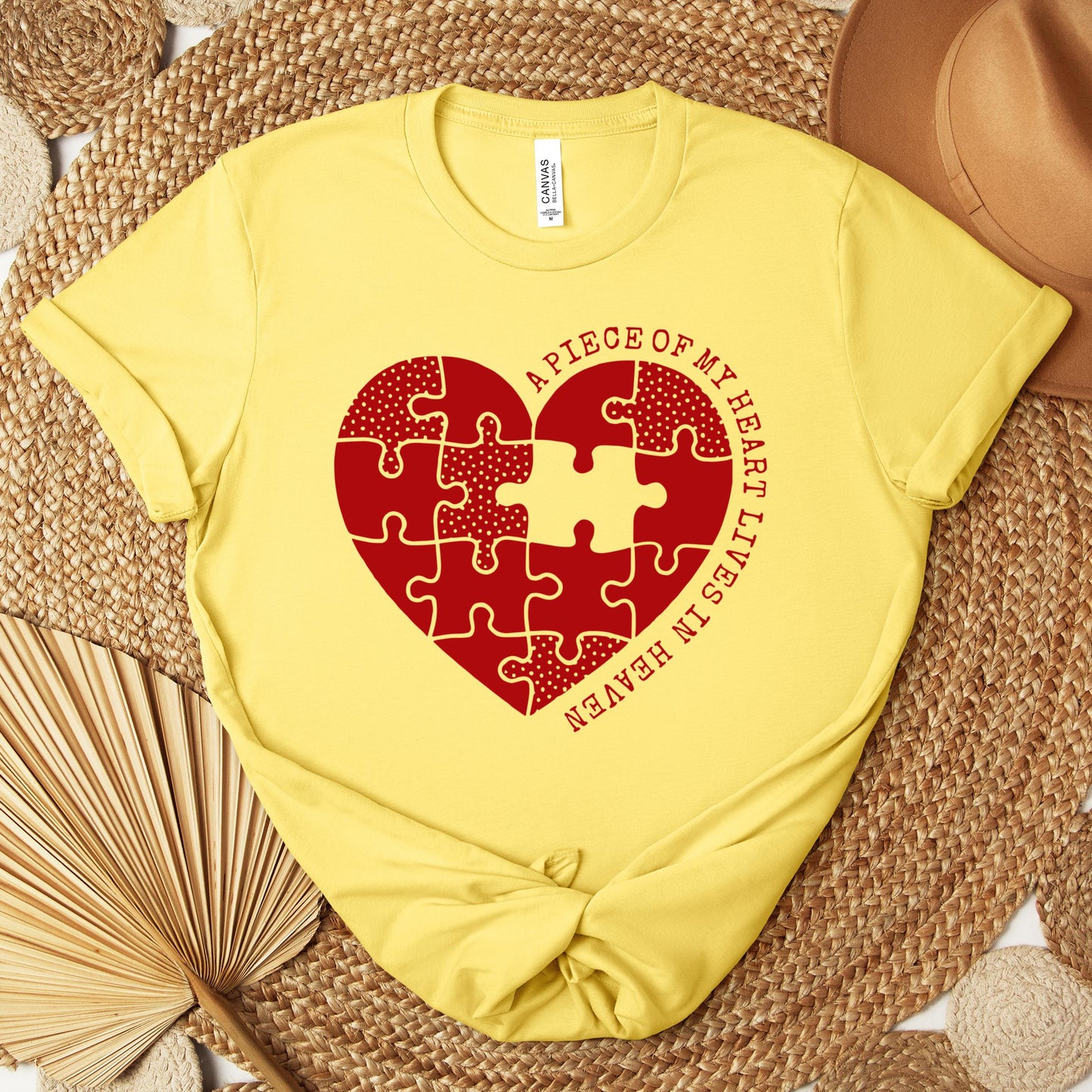 A Piece Of My Heart Lives In Heaven 02 Premium T-shirt