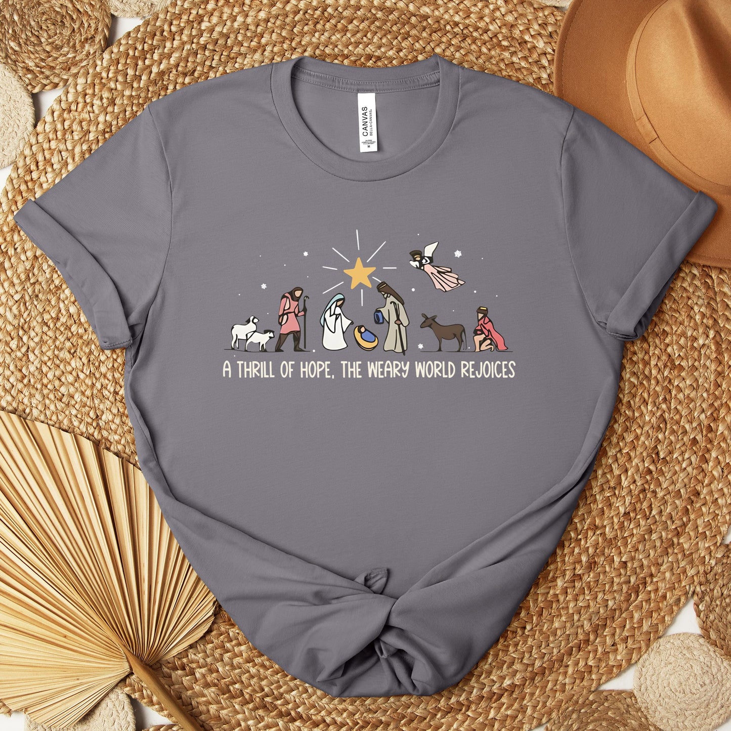 A Thrill Of Hope The Weary World Rejoices 01 Premium T-shirt