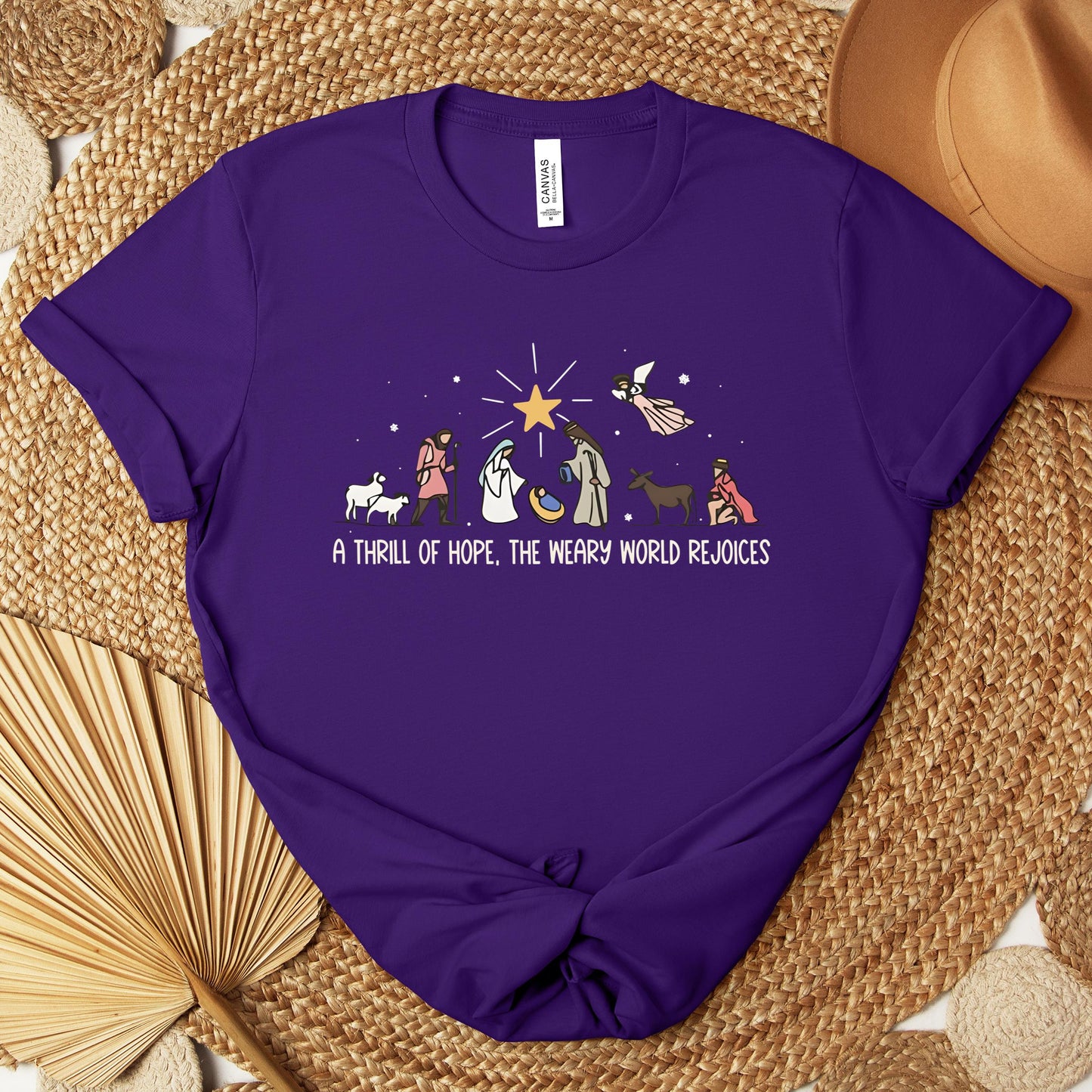 A Thrill Of Hope The Weary World Rejoices 01 Premium T-shirt