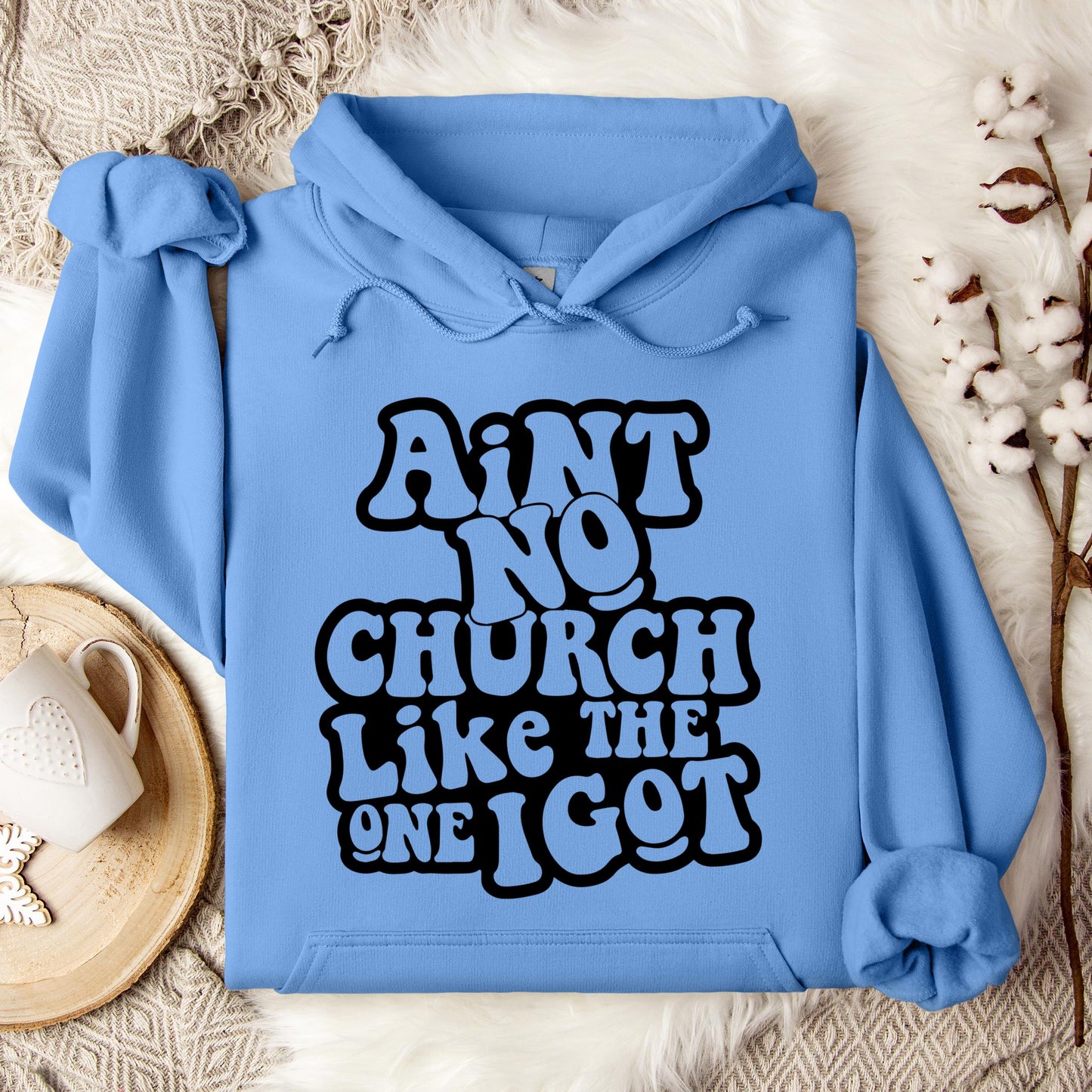 Aint No Church Like The One I Got Hoodie