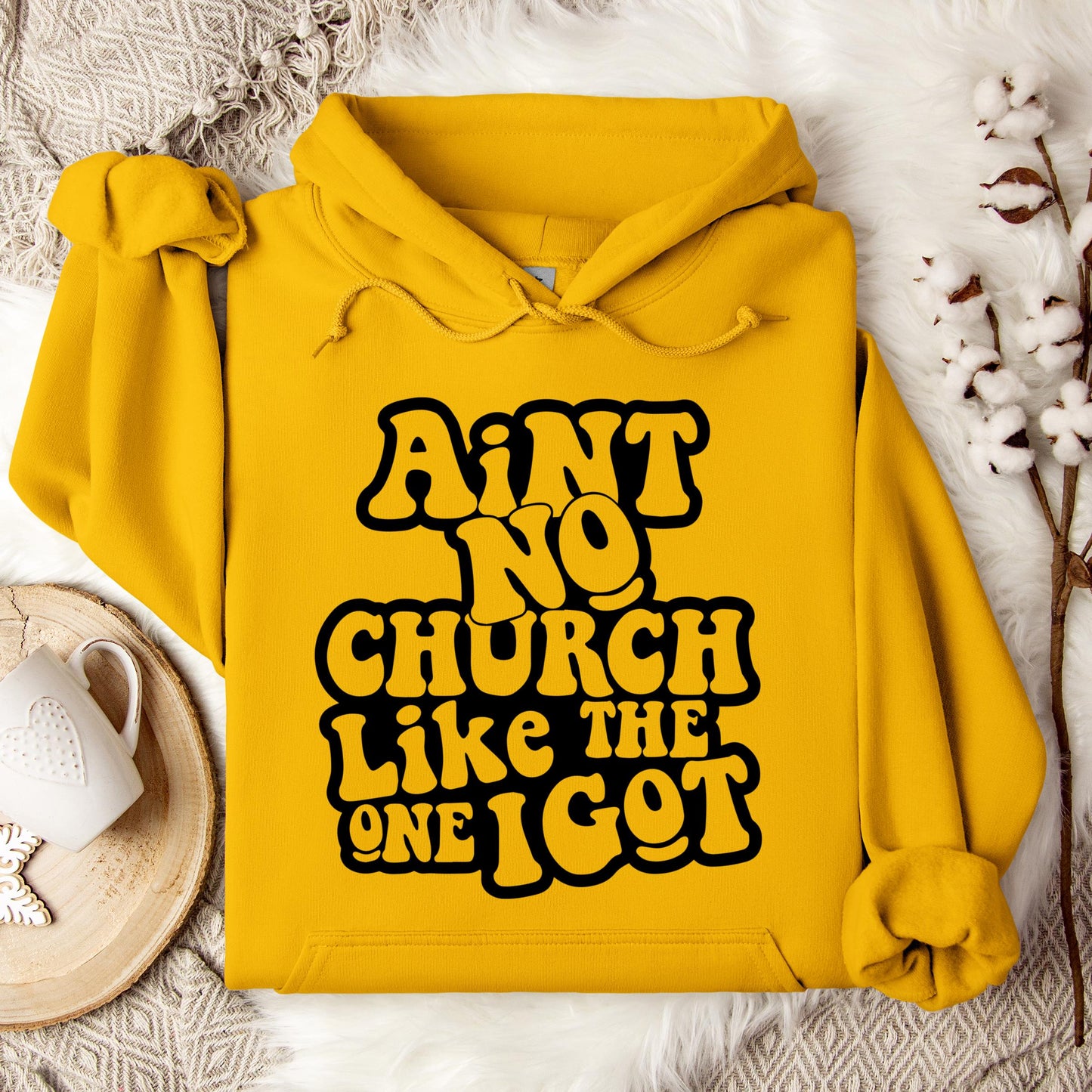 Aint No Church Like The One I Got Hoodie