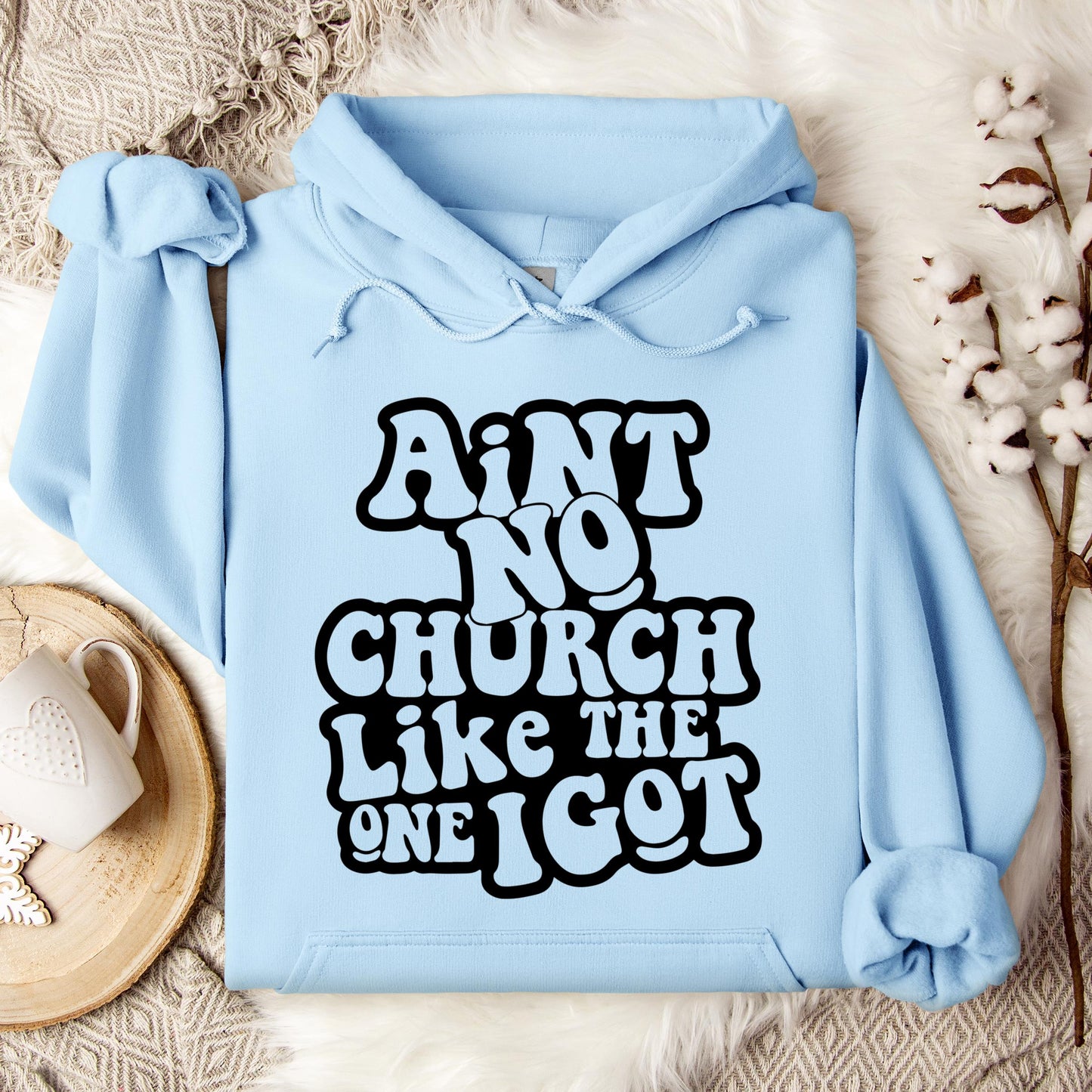 Aint No Church Like The One I Got Hoodie