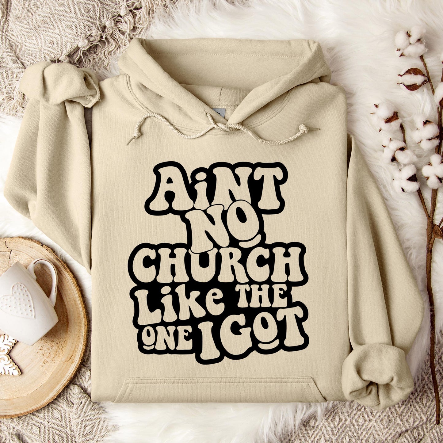 Aint No Church Like The One I Got Hoodie