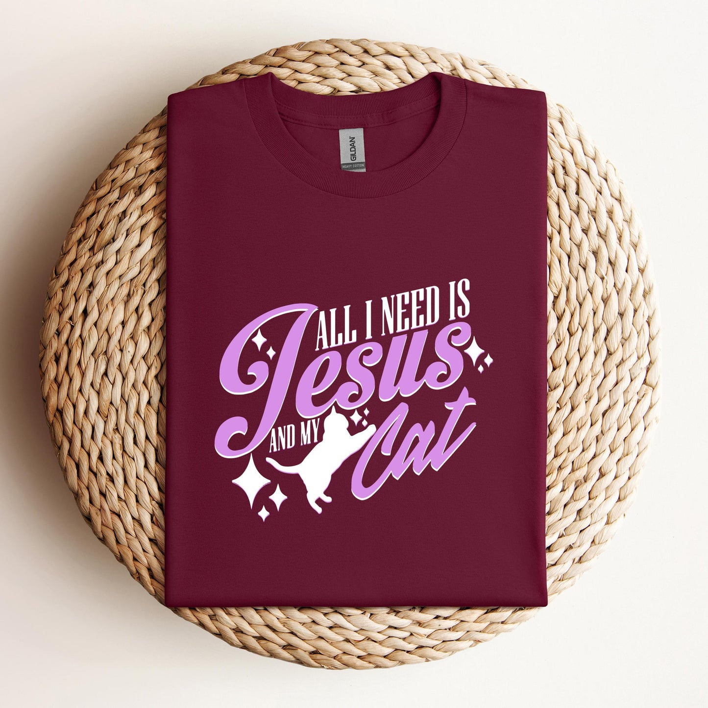 All I Need Is Jesus And My Cat