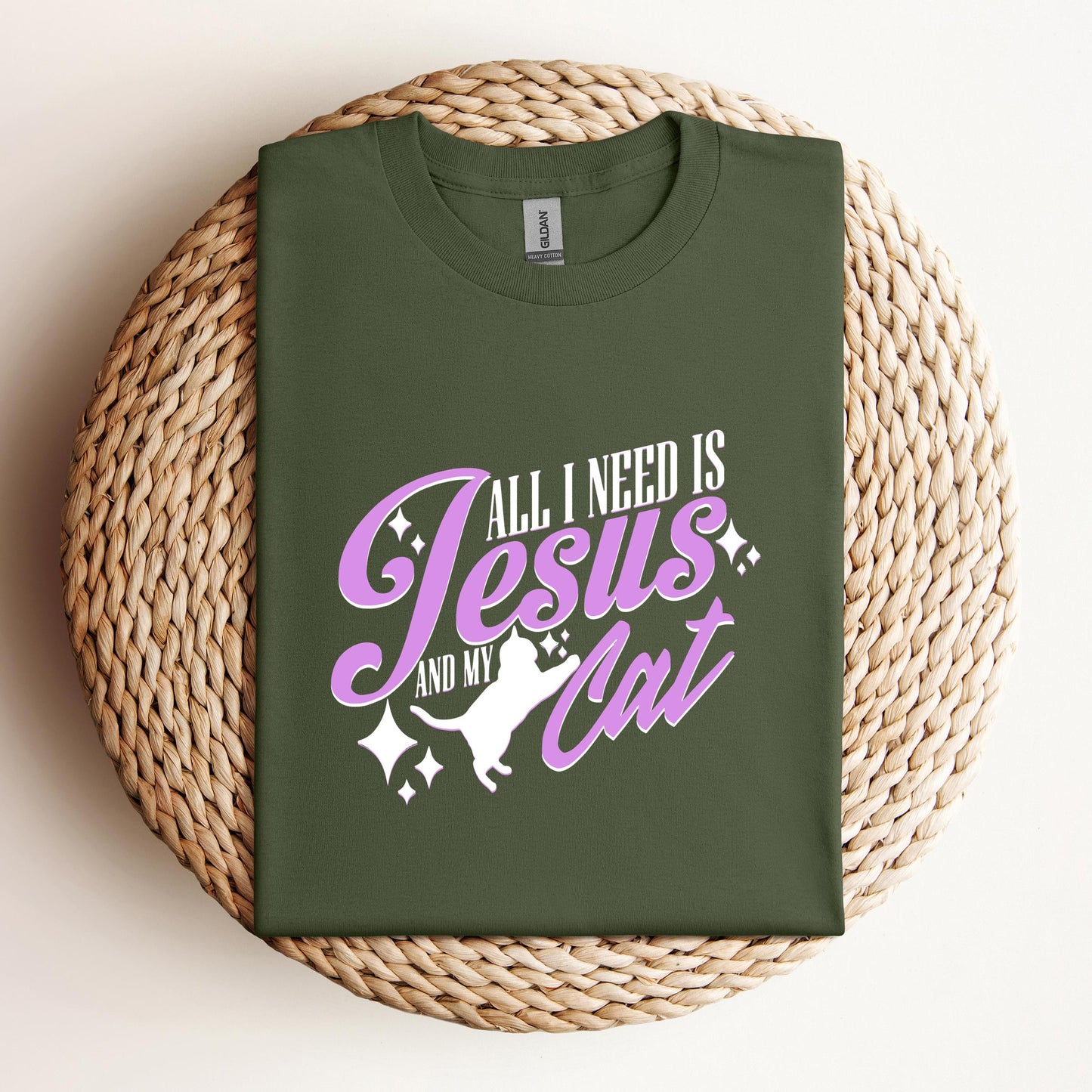 All I Need Is Jesus And My Cat