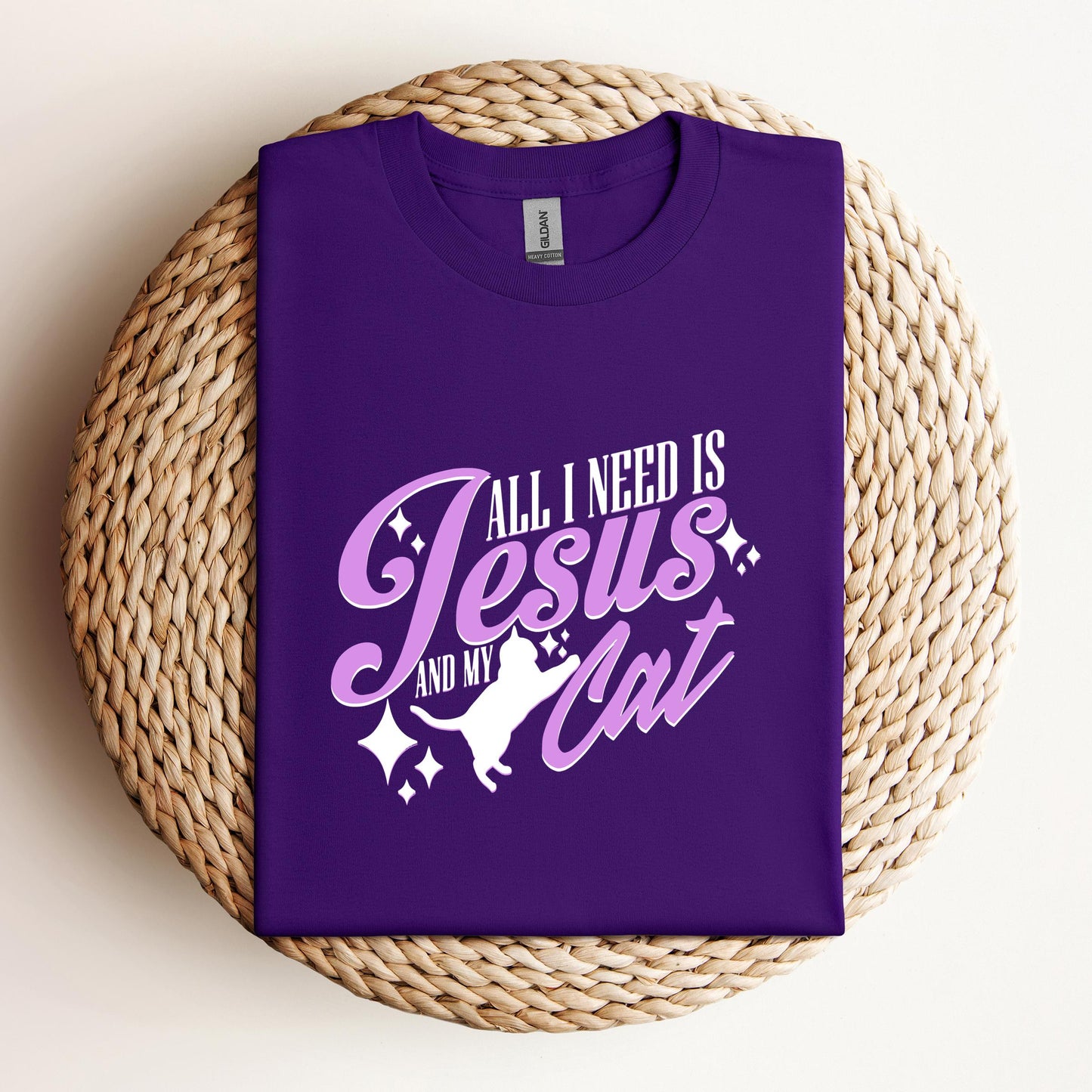 All I Need Is Jesus And My Cat