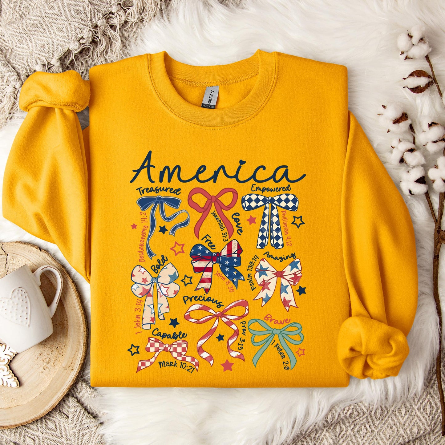 America Ribbons Sweatshirt