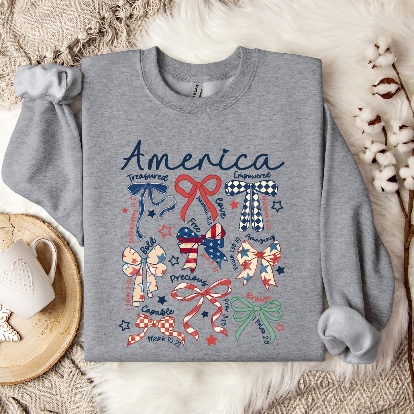 America Ribbons Sweatshirt