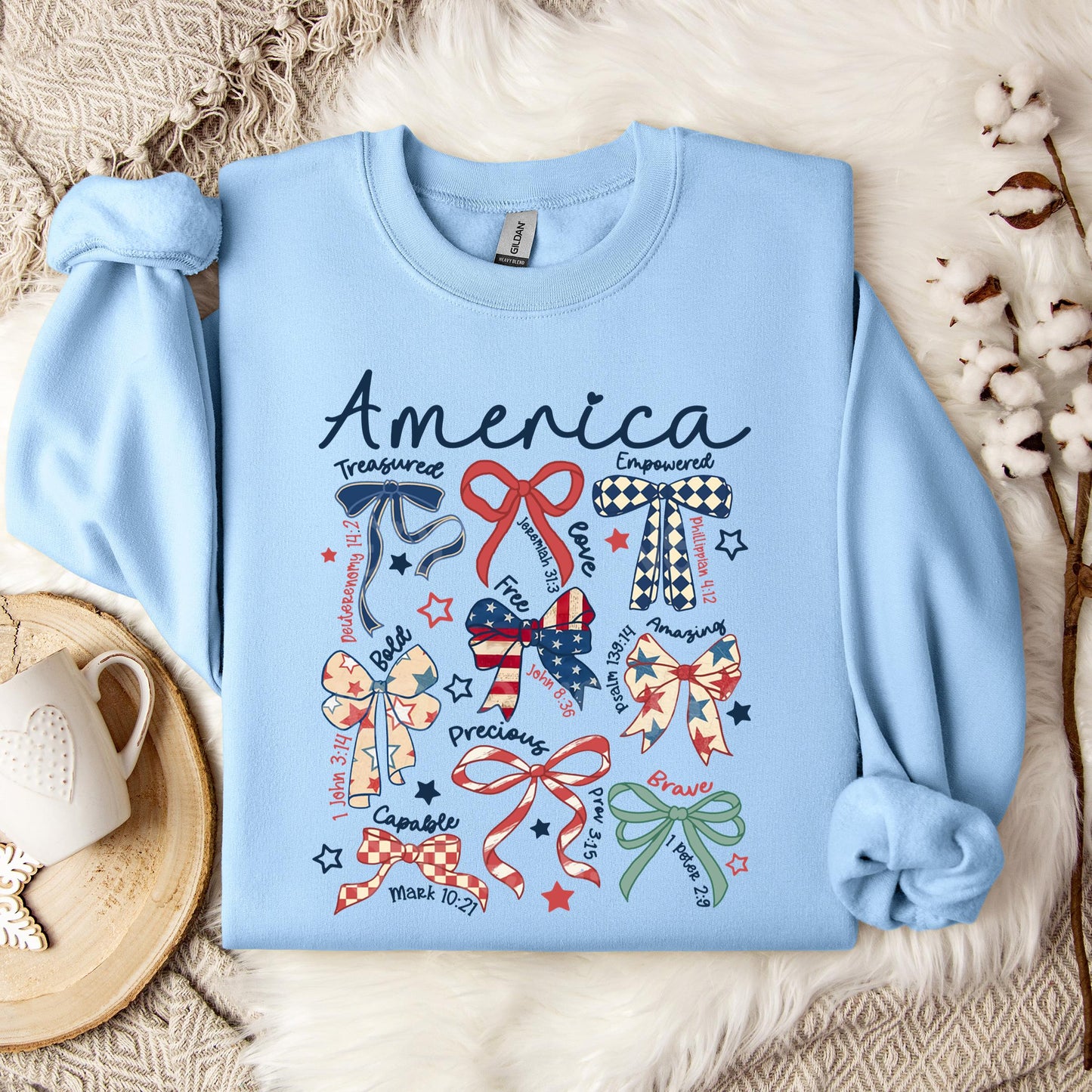 America Ribbons Sweatshirt