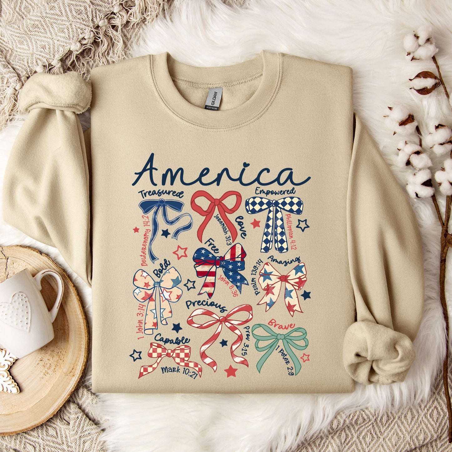 America Ribbons Sweatshirt
