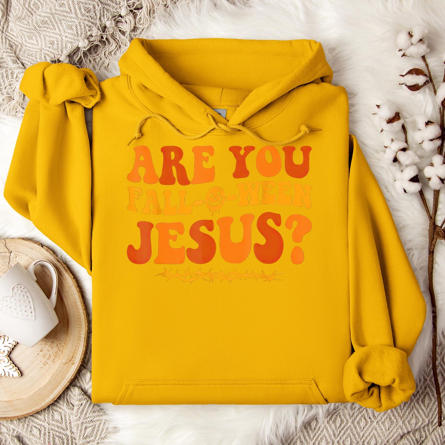 Are You Fall-O-Ween Jesus 02 Hoodie