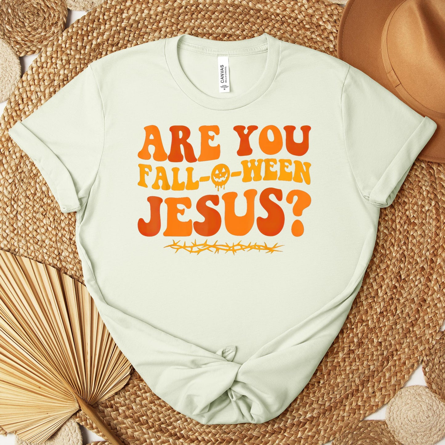 Are You Fall-O-Ween Jesus 02 Premium T-shirt