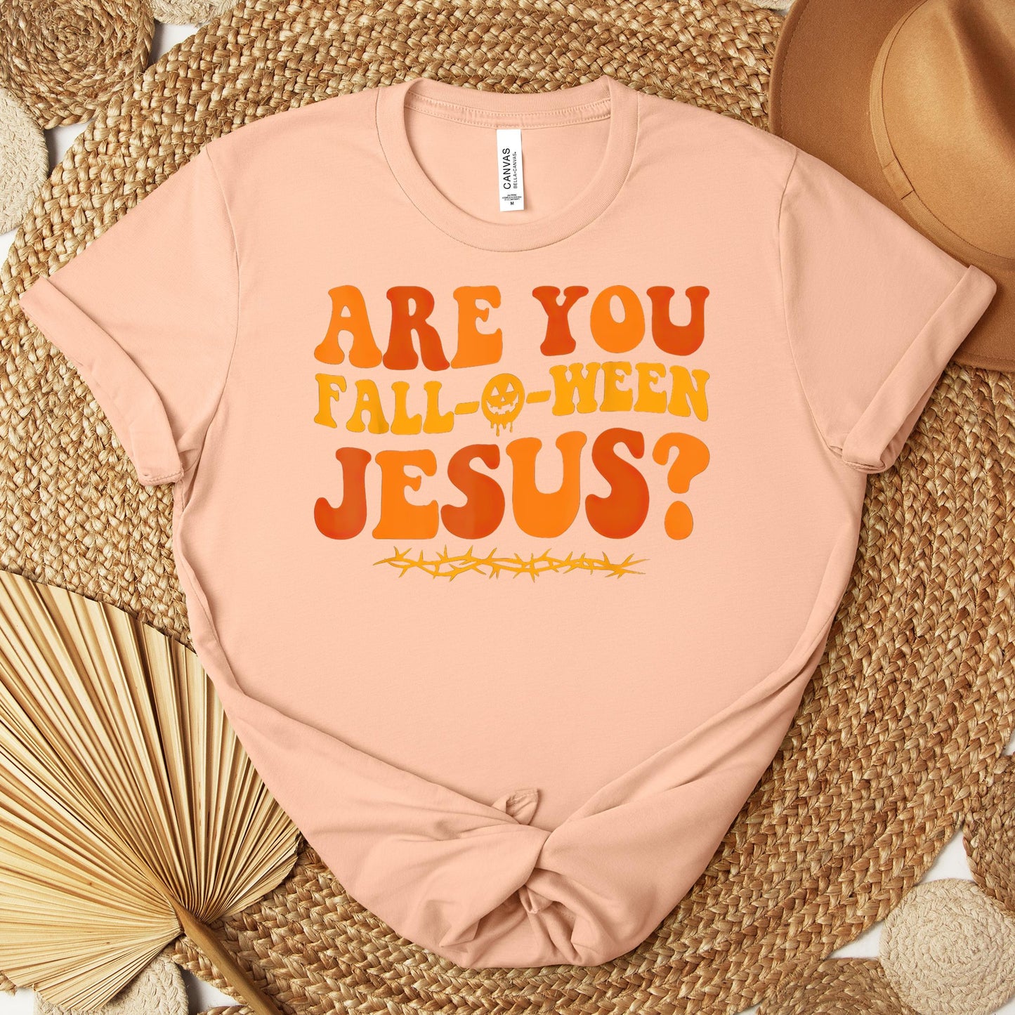 Are You Fall-O-Ween Jesus 02 Premium T-shirt